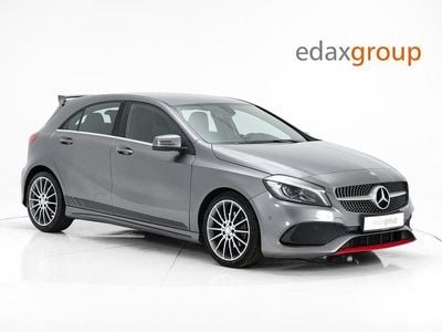 Usado Mercedes A180 AMG line 109 HP (80 kW) 2017 Cinza