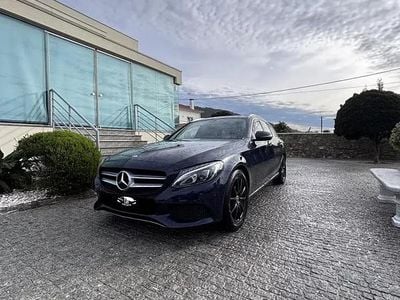 Azul escuro Usado 2019 Mercedes C200 Avantgarde Carrinha | € 19.999