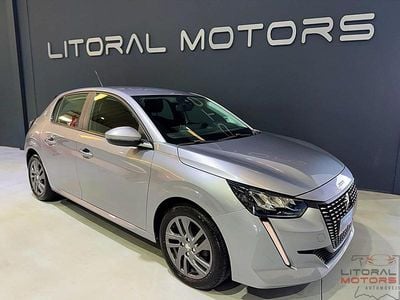Cinzento Usado 2021 Peugeot 208 Citadino | € 13.500 (Bom preço)