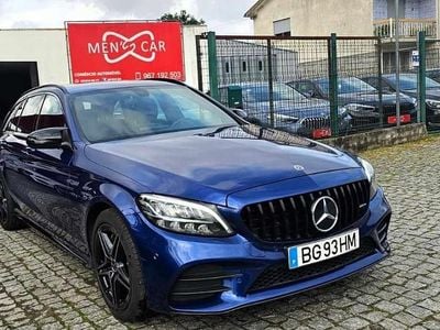 Usado Mercedes C300 306 HP (225 kW) 2020 Azul Carrinha
