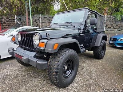 Usado Jeep Wrangler Sport 142 HP (104 kW) 2006 Preto SUV