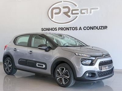 Cinzento Usado 2022 Citroën C3 Feel Citadino | € 14.500 (Preço justo)