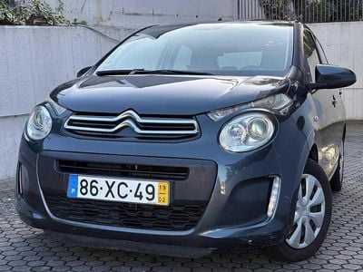 Cinza Usado 2019 Citroën C1 Feel Citadino | € 8.450 (Bom preço)