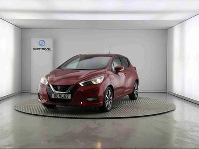 Vermelho Usado 2018 Nissan Micra Acenta Citadino | € 13.490 (Preço justo)