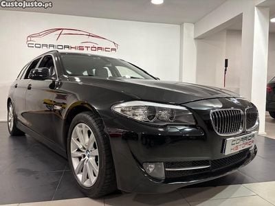 Preto Usado 2011 BMW 520 Luxury Line Carrinha | € 12.748 (Bom preço)