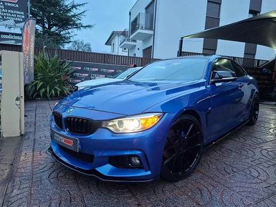 Usado BMW 420 184 HP (135 kW) 2013 Azul escuro Coupé