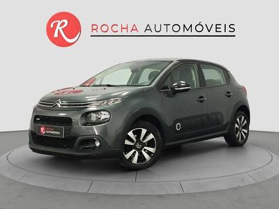Cinza prata Usado 2018 Citroën C3 PureTech Citadino | € 10.499 (Preço justo)