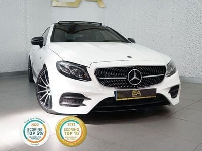 Branco (metalizado) Usado 2017 Mercedes E220 AMG line Coupé | € 31.980 (Bom preço)