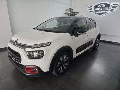 Branco Usado 2021 Citroën C3 PureTech Citadino | € 12.490 (Preço justo)