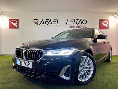 Preto Usado 2021 BMW 530 Luxury Line Carrinha | € 29.500