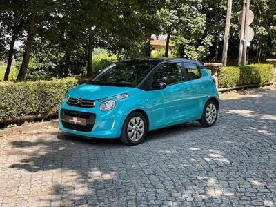 Usado Citroën C1 Shine 82 HP (60 kW) 2016 Azul Citadino