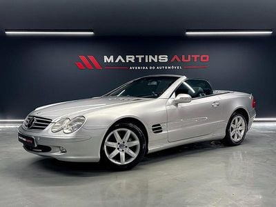 Usado Mercedes SL500 306 HP (225 kW) 2002 Cinza Coupé