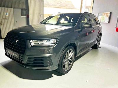 Usado Audi Q7 S-Line 272 HP (200 kW) 2016 Cinza antracite SUV