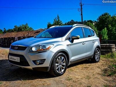 Usado Ford Kuga Titanium 136 HP (100 kW) 2009 Cinza SUV