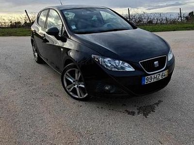 Usado Seat Ibiza 105 HP (77 kW) 2009 Preto Citadino