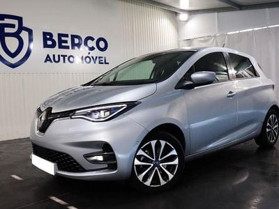 Usado Renault Zoe Intens 80 kW (109 HP) 2020 Cinzento Citadino