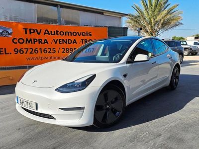 Branco Usado 2021 Tesla Model 3 Long Range AWD Sedan | € 27.950 (Preço justo)