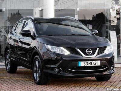 Preto Usado 2016 Nissan Qashqai N-Connecta SUV | € 13.990 (Preço justo)