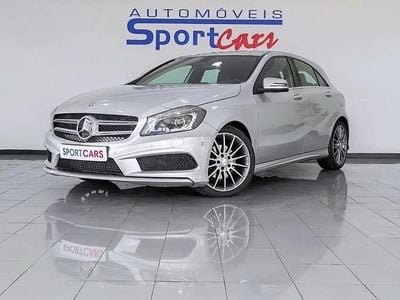 Usado Mercedes A200 AMG line 136 HP (100 kW) 2014 Cinza