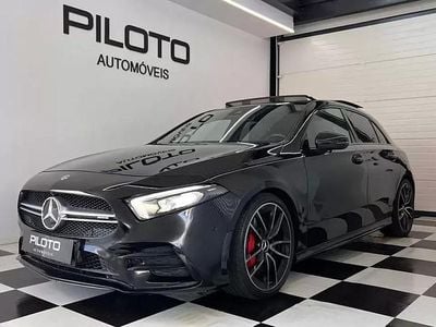 Preto Usado 2019 Mercedes A35 AMG Advanced Plus | € 38.990