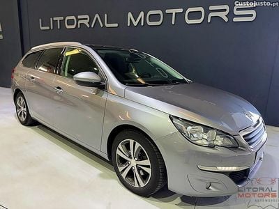 Usado Peugeot 308 SW Allure 120 HP (88 kW) 2015 Cinza Carrinha
