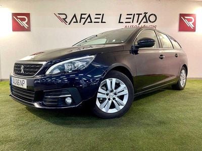 Usado Peugeot 308 SW 131 HP (96 kW) 2018 Azul Carrinha