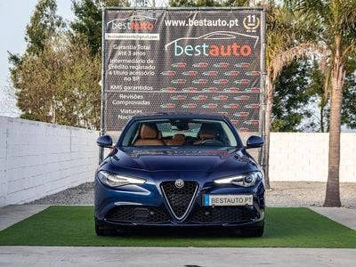 Usado Alfa Romeo Giulia Super 180 HP (132 kW) 2017 Azul Sedan
