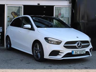 Usado Mercedes B200 AMG line 163 HP (119 kW) 2020 Branco Monovolume