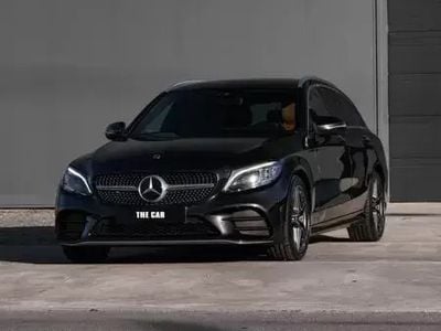 Usado Mercedes C220 AMG line 194 HP (142 kW) 2020 Cinzento Carrinha