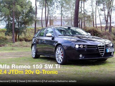 usado Alfa Romeo 159 SW Ti 2.4 JTDm Q-Tronic **Irrepreensível**