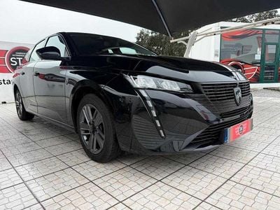 Preto Usado 2022 Peugeot 308 SW Carrinha | € 18.950 (Preço justo)