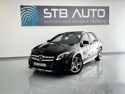 Usado Mercedes GLA180 AMG line 122 HP (89 kW) 2018 Preto SUV