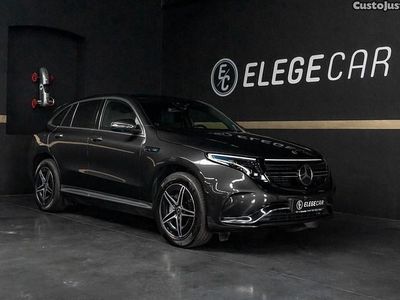 Usado Mercedes EQC400 AMG line 300 kW (408 HP) 2020 Cinza SUV