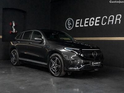 Usado Mercedes EQC400 AMG line 300 kW (408 HP) 2020 Cinza SUV