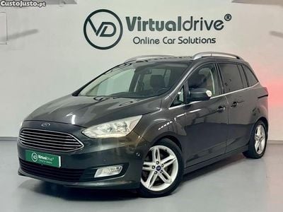 Usado Ford Grand C-Max Titanium S 125 HP (91 kW) 2016 Cinza Monovolume