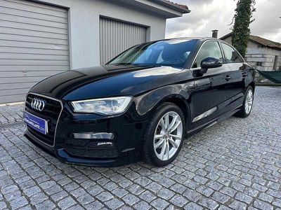 Usado Audi A3 S-Line 110 HP (80 kW) 2016 Preto Sedan