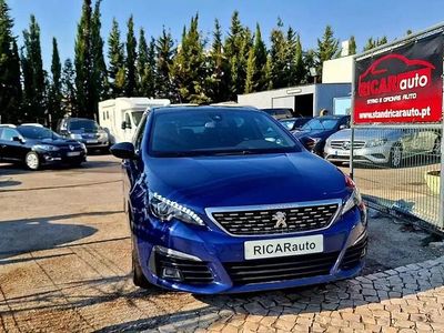 Azul Usado 2020 Peugeot 308 SW GT-line Carrinha | € 14.500 (Preço justo)