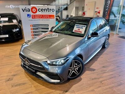 Cinza Usado 2023 Mercedes C300 AMG line Carrinha | € 44.750 (Bom preço)