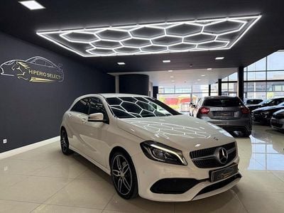 Usado Mercedes A180 AMG line 109 HP (80 kW) 2016 Branco