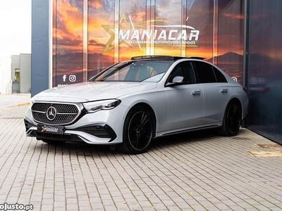 Cinza Usado 2024 Mercedes E300 AMG line Sedan | € 66.900