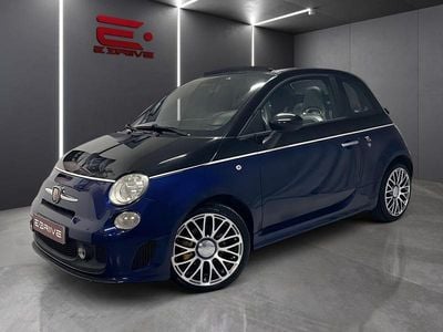 Usado Abarth 595C 140 HP (102 kW) 2016 Azul Cabrios