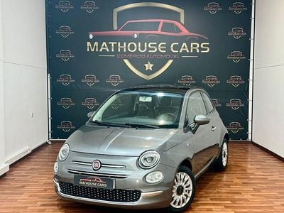 Cinza Usado 2017 Fiat 500 Lounge Citadino | € 10.900 (Preço justo)