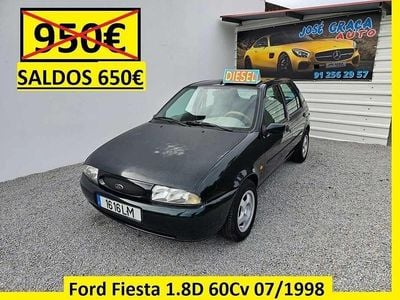 Usado Ford Fiesta 60 HP (44 kW) 1998 Azul Citadino