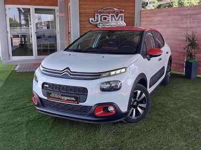 Branco Usado 2017 Citroën C3 PureTech Citadino | € 13.900