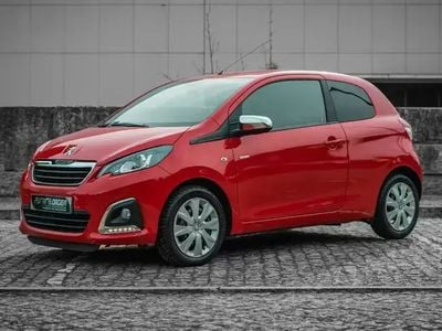 Usado Peugeot 108 Style 72 HP (52 kW) 2018 Vermelho Citadino