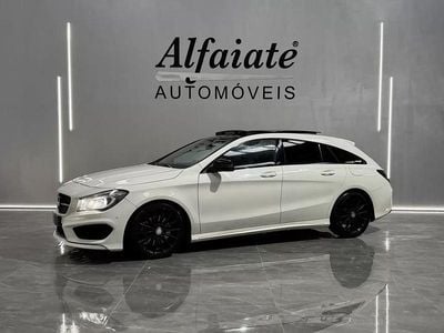 Usado Mercedes CLA220 Shooting Brake AMG line 177 HP (130 kW) 2015 Branco Carrinha