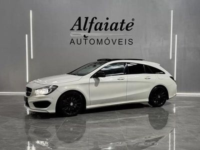 Usado Mercedes CLA220 Shooting Brake AMG line 177 HP (130 kW) 2015 Branco Carrinha