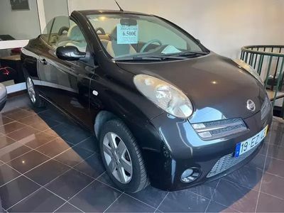 Preto Usado 2007 Nissan Micra C+C Tekna Cabrios | € 6.500
