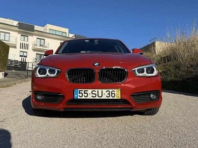 Usado BMW 116 116 HP (85 kW) 2017 Vermelho Citadino