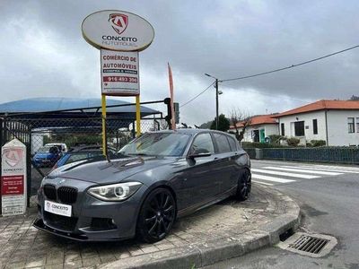 Cinzento Usado 2012 BMW 116 Sport Line Citadino | € 14.990